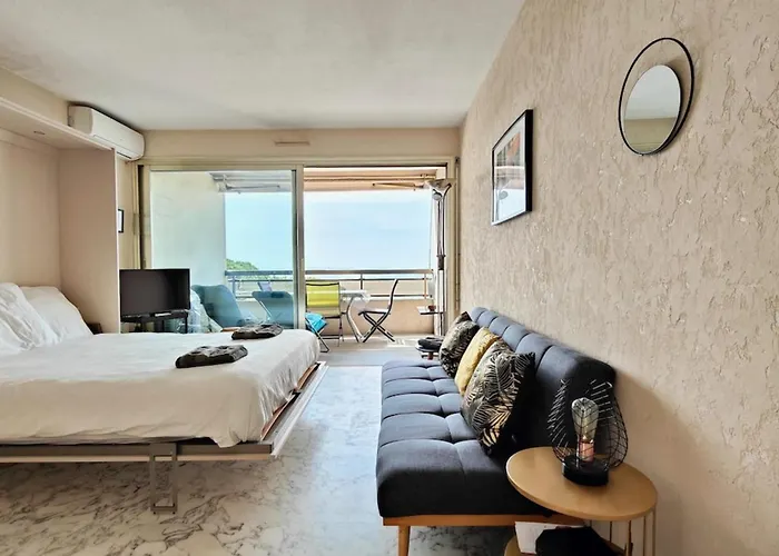 With Seafront Terrace Apartment Antibes